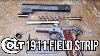 Complete 1911 pistol Parts Kit Build. 45 Tactical model with mag